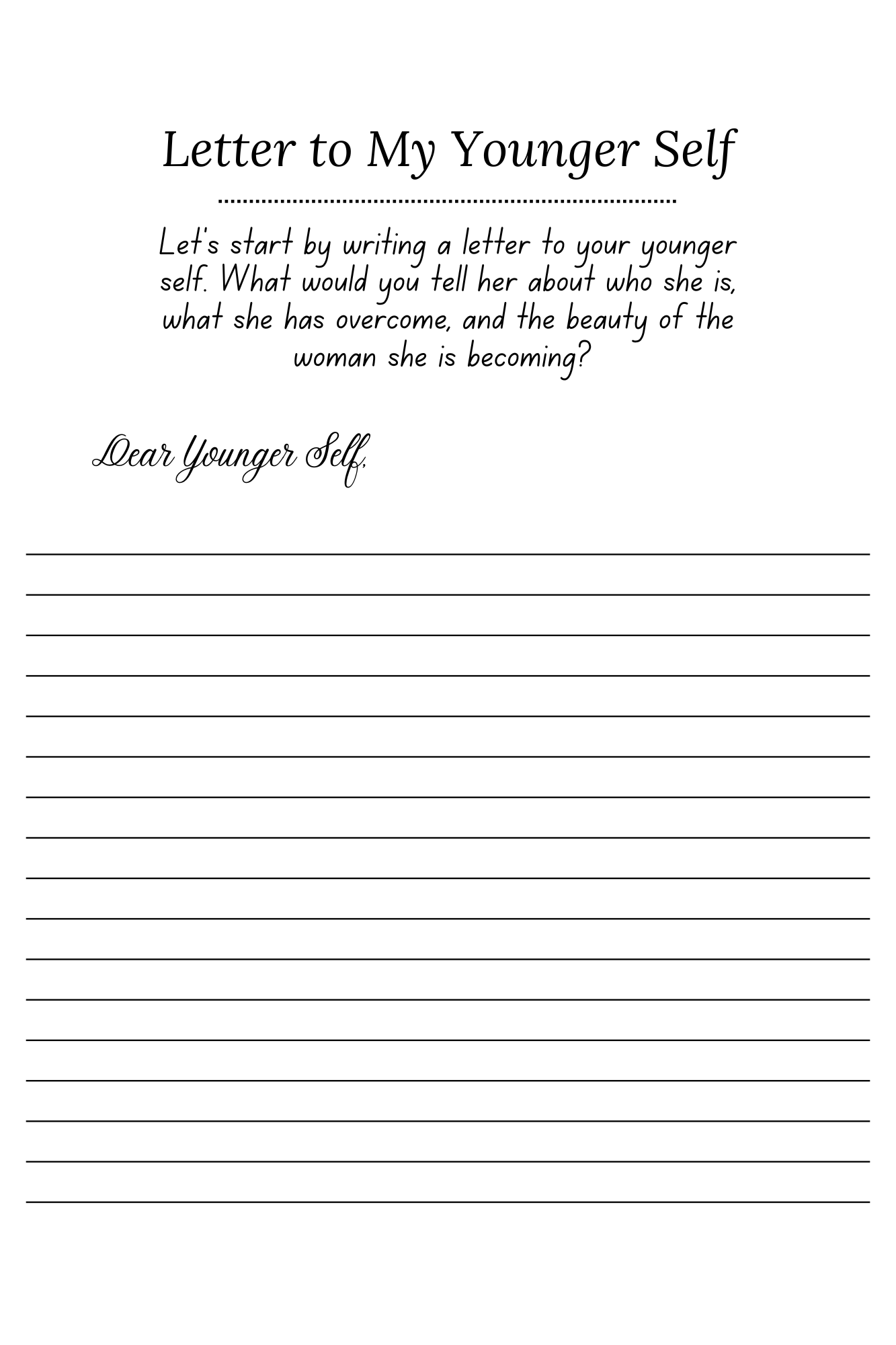 WORTHY, WHOLE, ENOUGH